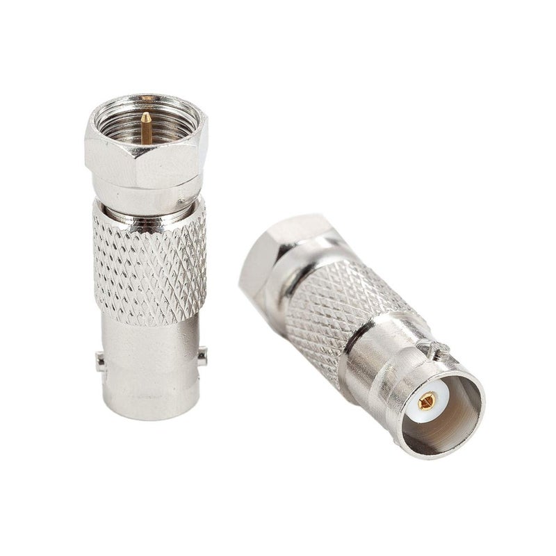 RFAdapter BNC to Coax, 5 Pack BNC Female to F Male Connector for Radio Antenna and Video Applications - Image 2